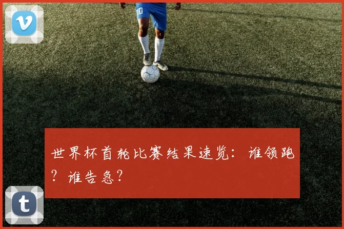 世界杯首轮比赛结果速览:谁领跑?谁告急?